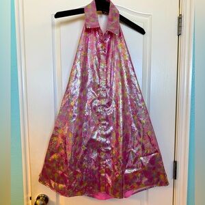 NWT Queen of Sparkles halter dress